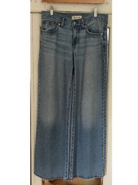 Madewell Low-Rise Superwide-Leg Jeans Sz 25